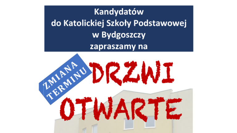 Zmiana terminu „Drzwi otwartych”